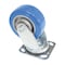 Vestil Polyurethane Precision Ball Bearing Swivel Caster 5 In. x 2 In. 617 lb Blue/Gray CST-PB-5X2PUA-S - alternate 2